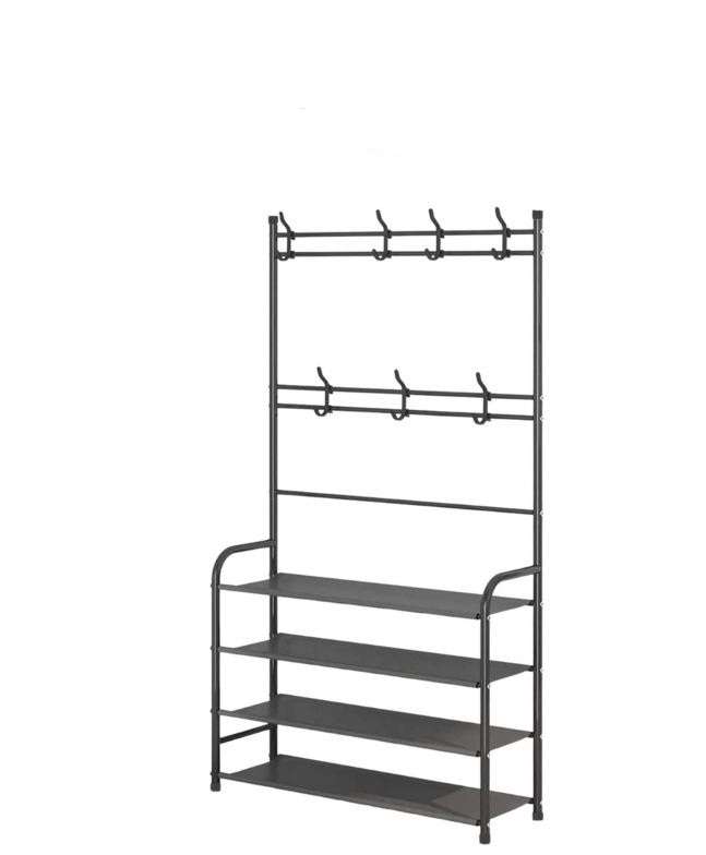 XF0868 TW4-65 Mutli-functional 4-Tier Hat & Shoe Rack