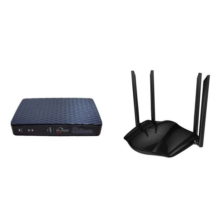 Bvot B27 Wireless  Wifi Router 4G lite +SE-P18C  8800mah Mini UPS