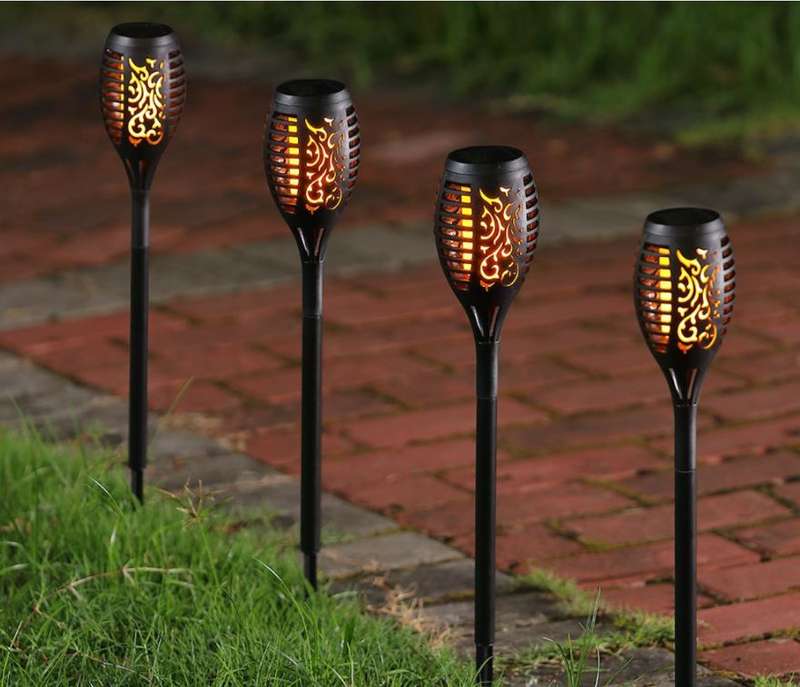 FA-6017 Solar Powered Garden Sensor Light