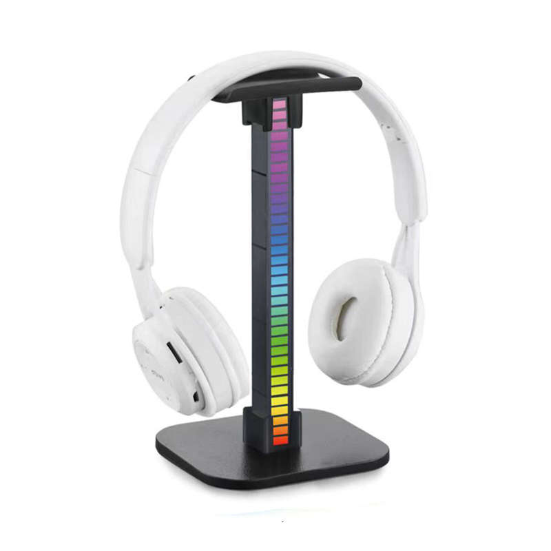 XF0798 RGB Gaming Headphone Stand With Pickup Rhythm Light  T-12