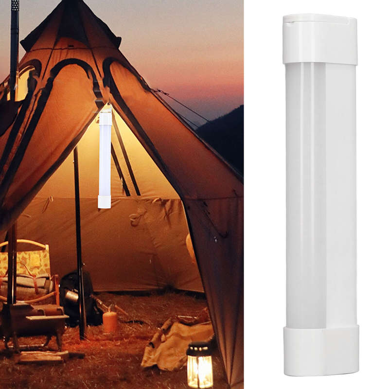 Feimao FM-D6002 Portable USB Rechargeable Emergency LED Tube Light 32CM 60W