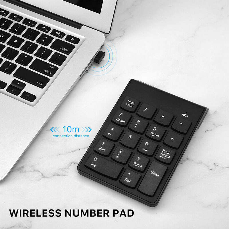 WX-SZJ6 18 Keys Wireless 2.4ghz Numerical Keypad