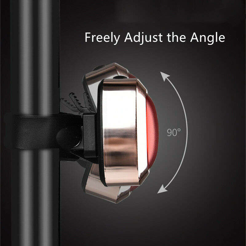 Aerbes AB-ZX03 Bicycle Tail Light With Buzzer Induction And Flashing Red Light