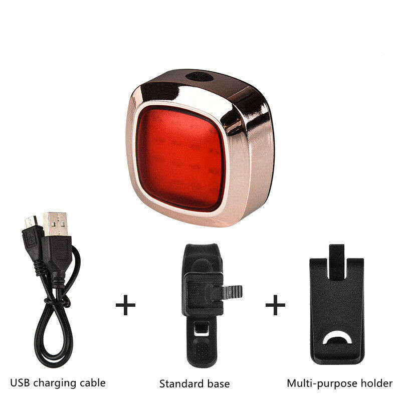 Aerbes AB-ZX03 Bicycle Tail Light With Buzzer Induction And Flashing Red Light