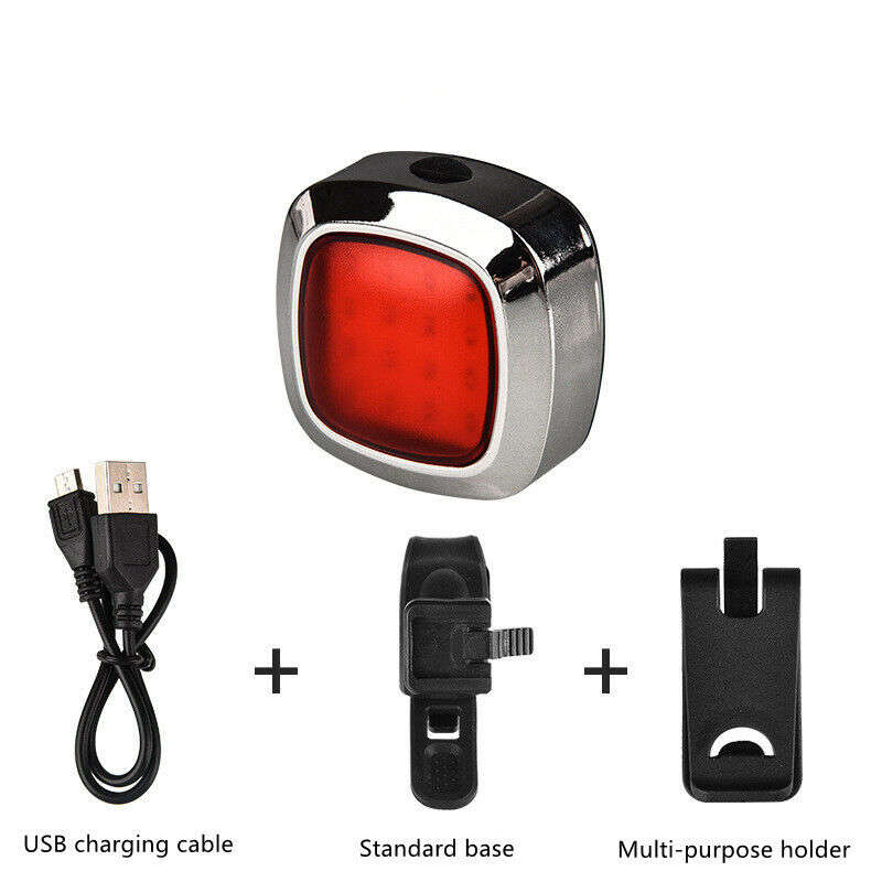 Aerbes AB-ZX03 Bicycle Tail Light With Buzzer Induction And Flashing Red Light