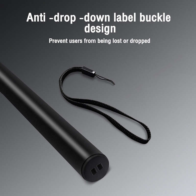 TB021 Telescopic Stainless Steel Teaching Stylus With Lanyard 1M