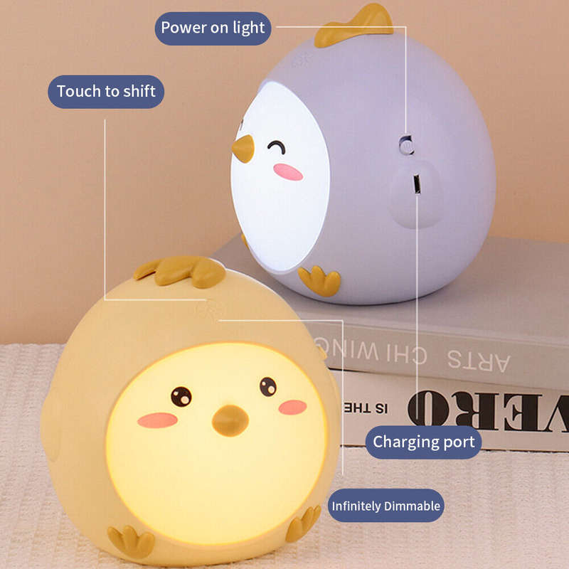 CS297A Kids Stepless Dimming Cute Night Light