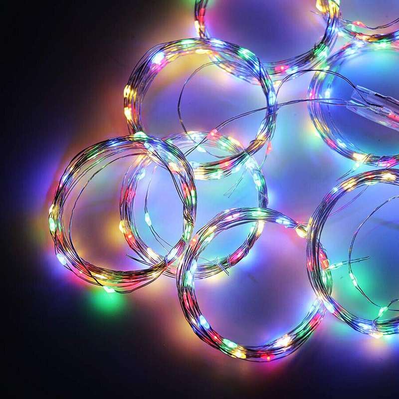 Aerbes AB-CL01-1-RGB 3x2M Copper Wire Fairy Curtain Light With Remote Control
