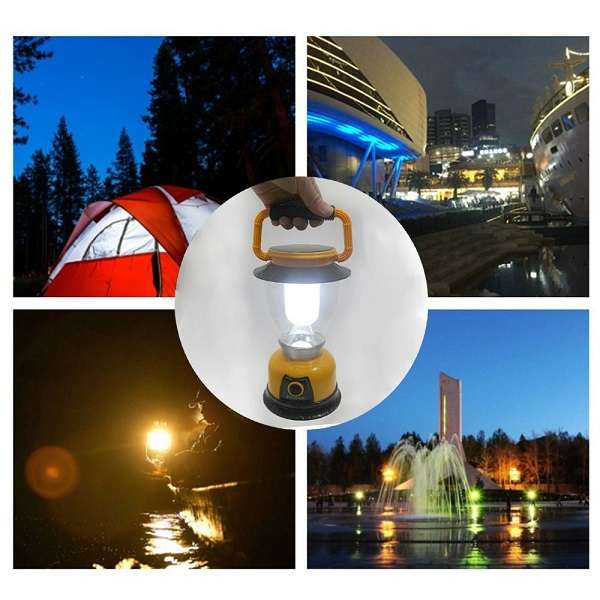 Aerbes AB-TY47 Rechargeable Solar Powered /Battery Operated Camping LED Light