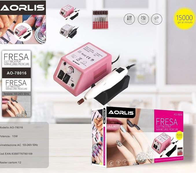 Aorlis AO-78016 Electric Grinder For Gel Nail Polish