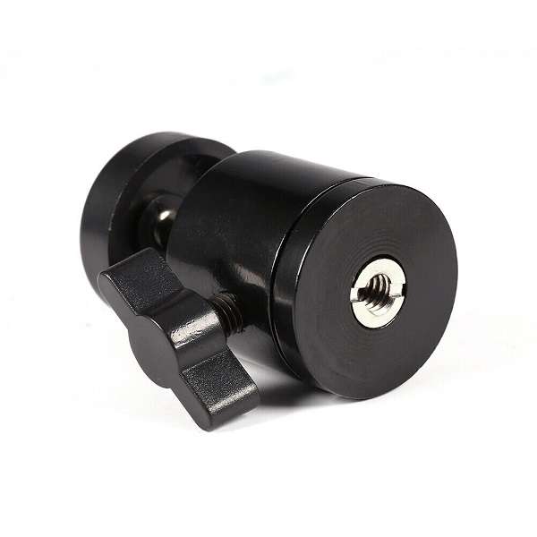 1/4 Screw Swivel Ball Head Tripod Mount 360° Rotation