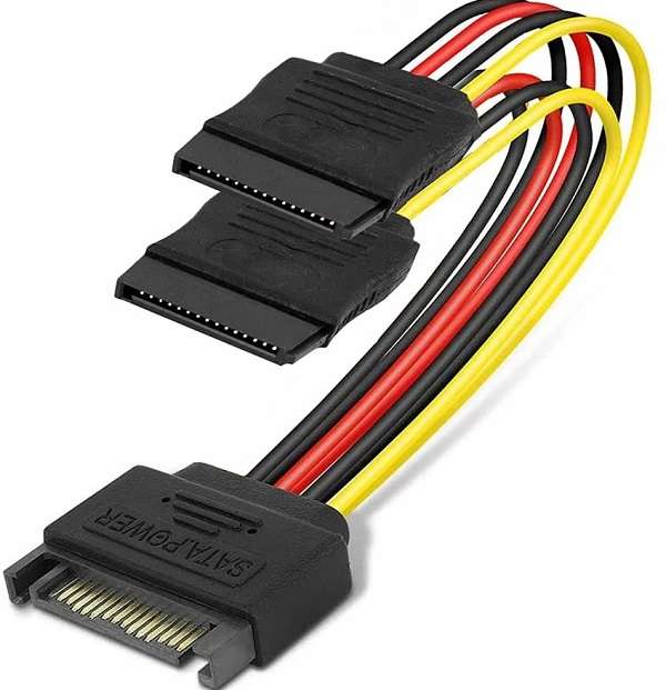 SE-L123 Sata 2 way 0.25m Line Pack Of 100