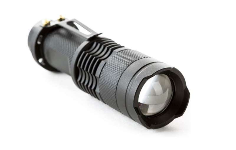 FA-801 Power Style Rechargeable Mini Flashlight COB + LED