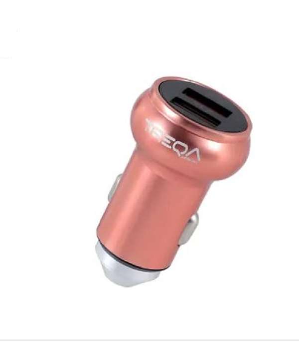 Treqa CC-313 Auto ID Dual USB Port Car Charger 5V 3.1A