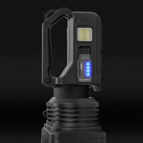FA-W5123 Double Light Multifunctional Rechargeable Powerful Led Searchlight Double As A Power Bank
