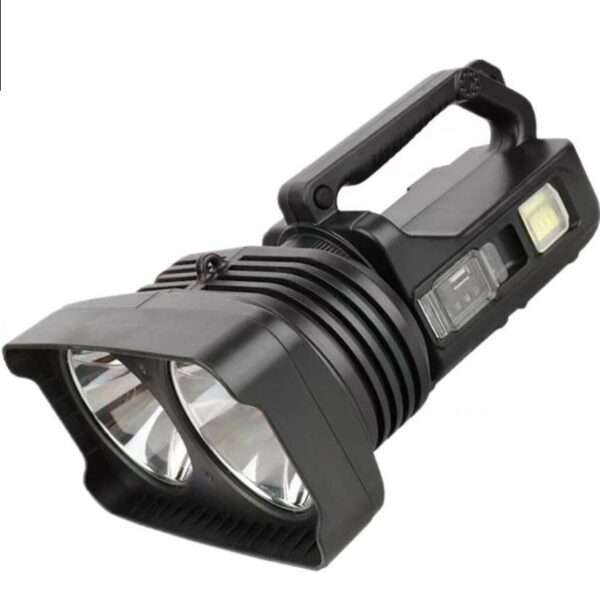 FA-W5123 Double Light Multifunctional Rechargeable Powerful Led Searchlight Double As A Power Bank