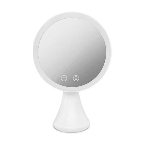 FA-619 Rechargeable Multifunction LED Table Lamp And Mirror