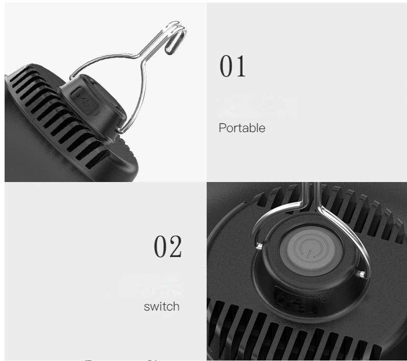 FA-LY11A Portable Outdoor Lantern Waterproof Camping Light With A Hook