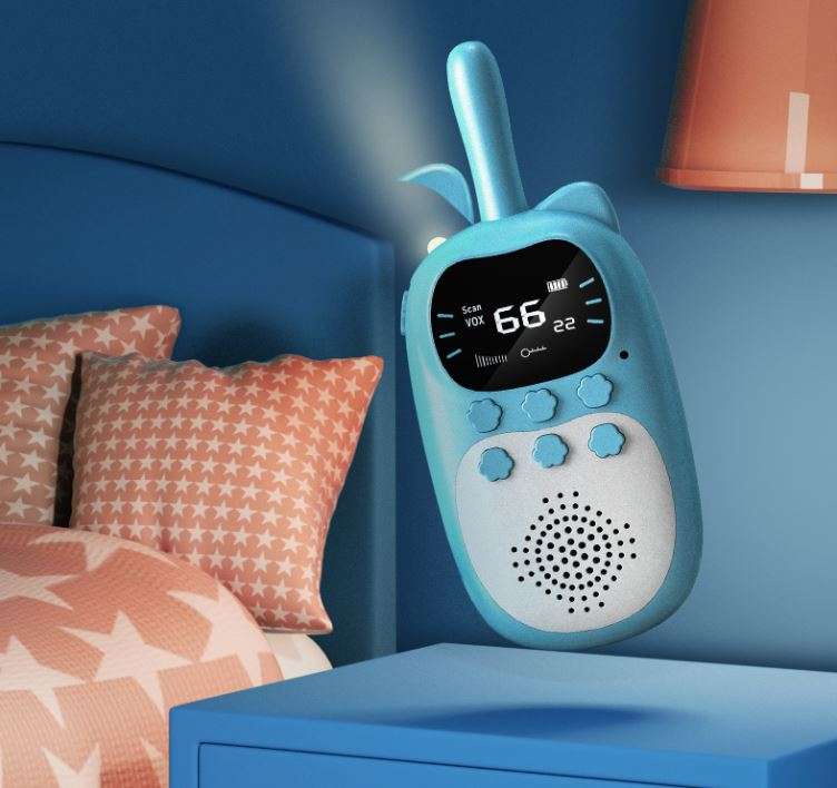 Aerbes AB-DJ01 Children,s Walkie Talkie With 1000mah Battery And LED Light