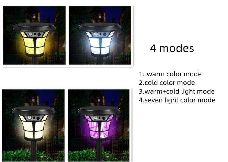 FA-XQ-Y10 Solar Powered Lantern Light With Sensor 40 White LED + 4RGB