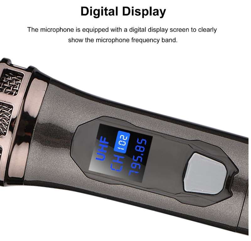109 Professional Universal Wireless Microphone