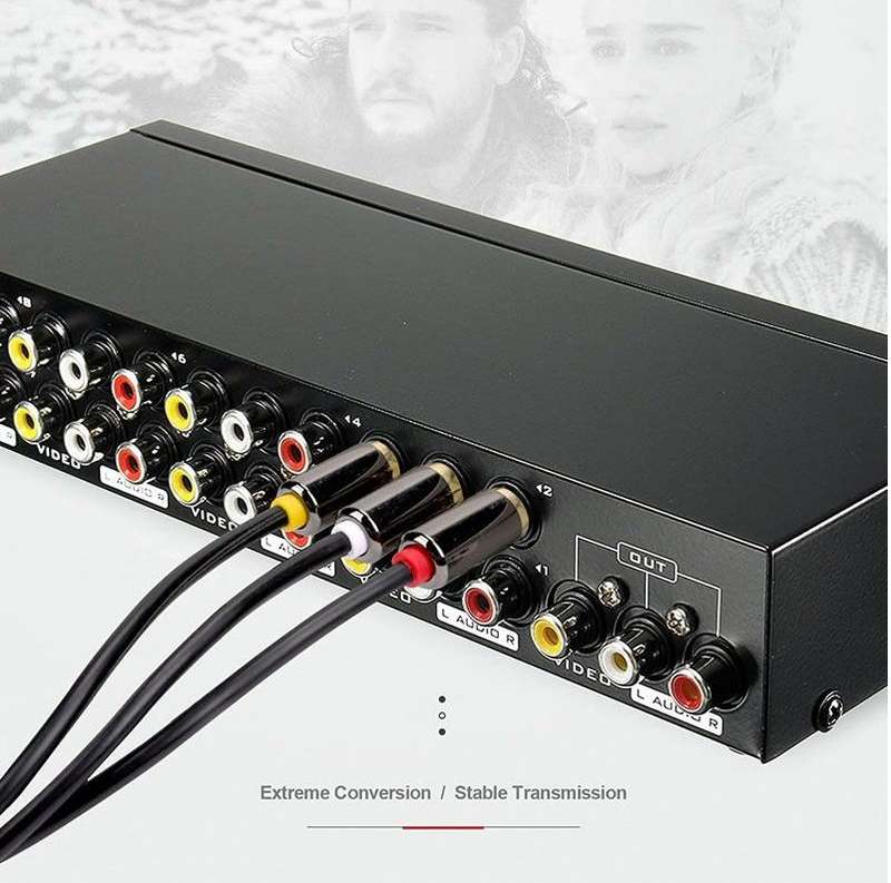 Aerbes AB-S052 3RCA To 3RCA Male 3M