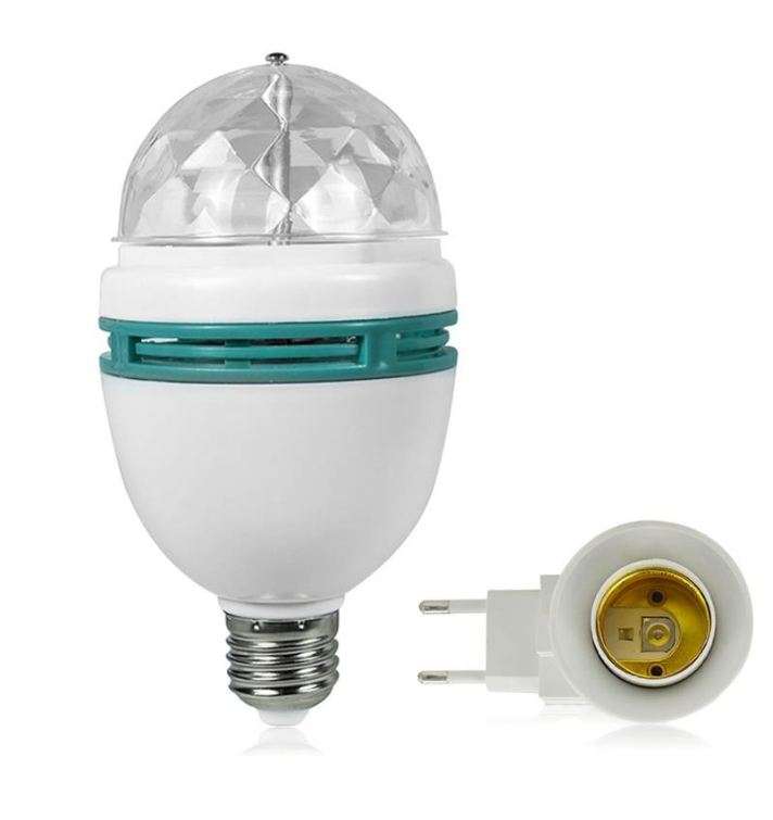 Aerbes AB-X001 LED Color Auto Rotating Lamp