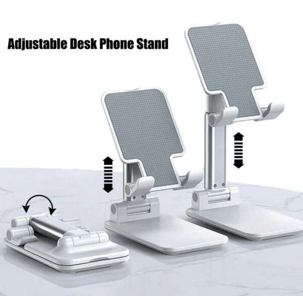 075 Foldable Adjustable Alloy Plate Tablet Phone Stand