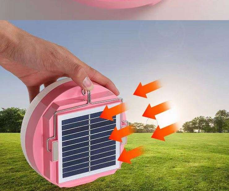 Aerbes AB-YJ05 Solar Powered 49LED Hanging Camping Light 60W