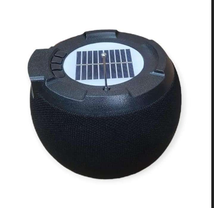 TO-T18 Solar Powered TWS Bluetooth Speaker with FM Radio, USB & Micro SD Card Playback