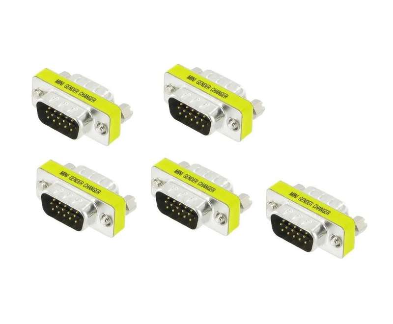 SE-L61 VGA Gender Changer Male To Male Pack Of 100