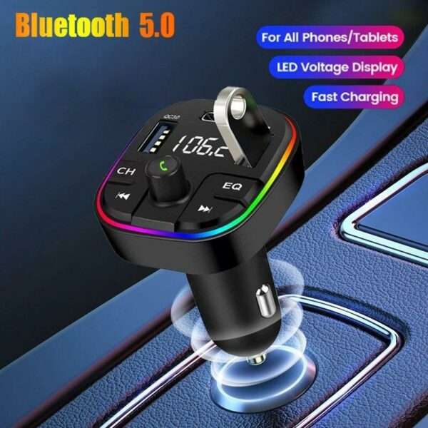 C6 3.1A Smart Bluetooth Car FM Modulator