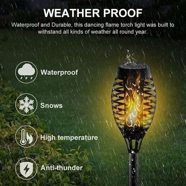 FA-6017 Solar Powered Garden Sensor Light