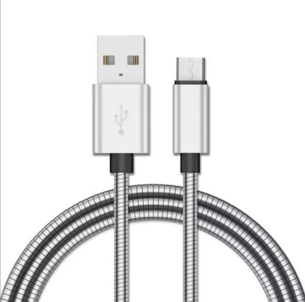 3.1A Metal Micro USB Cable 1m for Samsung Huawei 1m