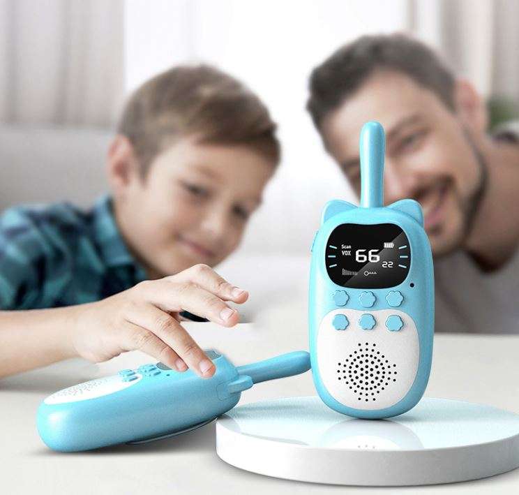 Aerbes AB-DJ01 Children,s Walkie Talkie With 1000mah Battery And LED Light