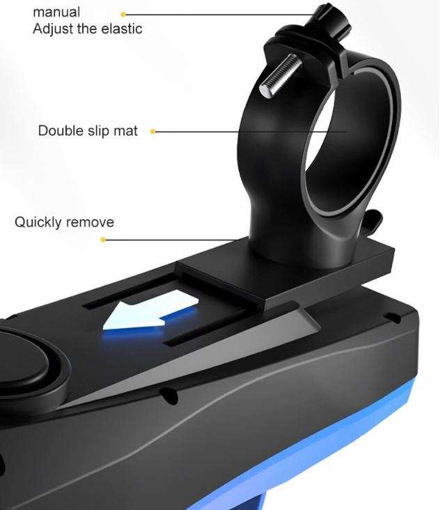 FA-Q20-T6 Multi Functional LED Bicycle Light