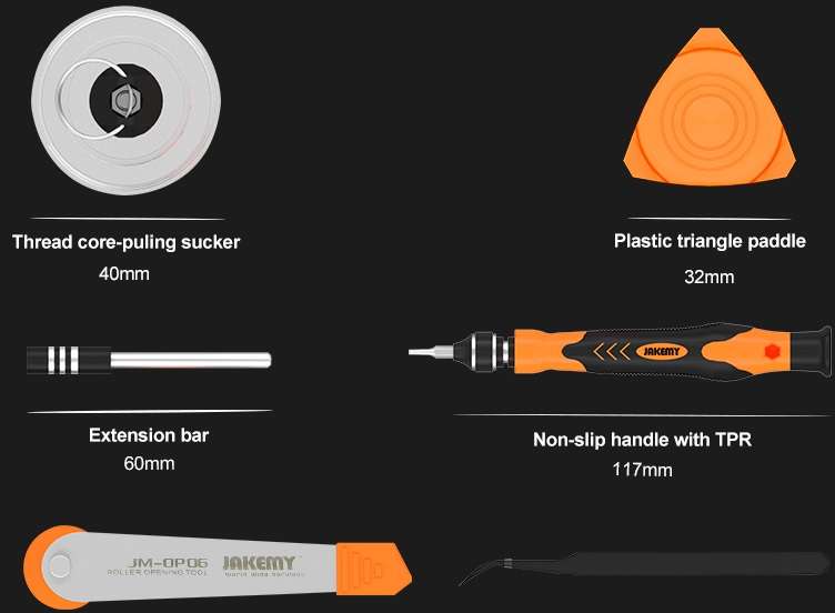 JM-8139 Precision Screwdriver Tool Set 47 In 1