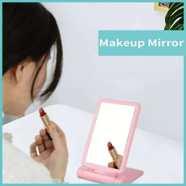 JZ-Y001 Desk Holder Cell phone Tablet With Portable Makeup Mirror