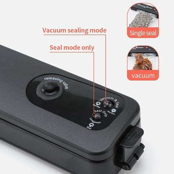 Aorlis AO-78180  Vacuum Sealer Packaging Machine With Free 10pcs Vacuum Bags