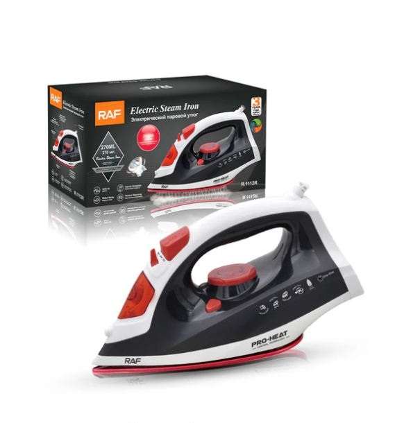 RAF R.1112R Electric 2600W Steam Iron 270ML