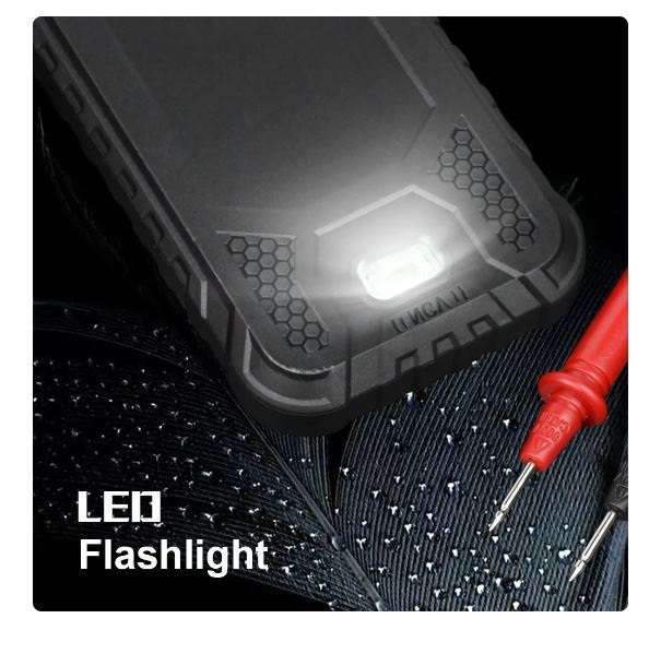 JG20375102 LED Display Screen Digital Multimeter With LED Flashlight