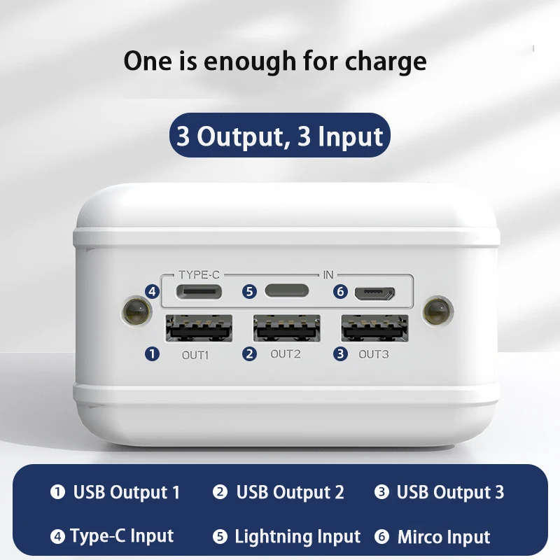 50 000 mAh Power Bank High Capacity