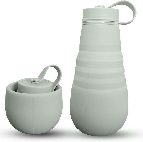 1025 Silicone Folding Water Bottle 500ml