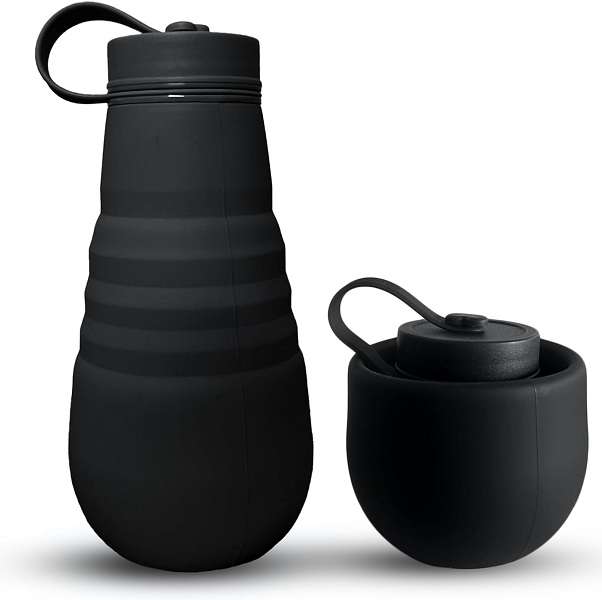 1025 Silicone Folding Water Bottle 500ml