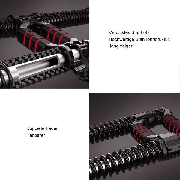 183924 Adjustable Multifunctional Arm Rod Spring Steel Exerciser