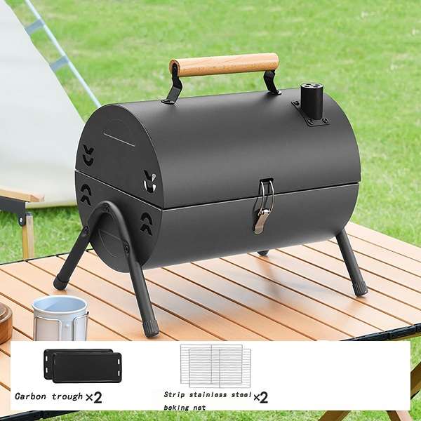 SYF-031 Portable Double Sided Braai Grill & Roast Oven