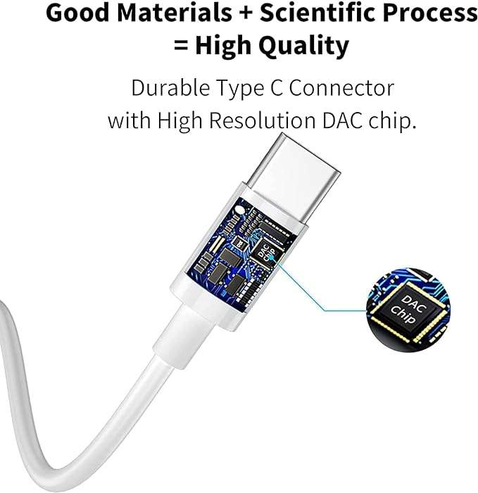 JH-105-A Type C Earphones