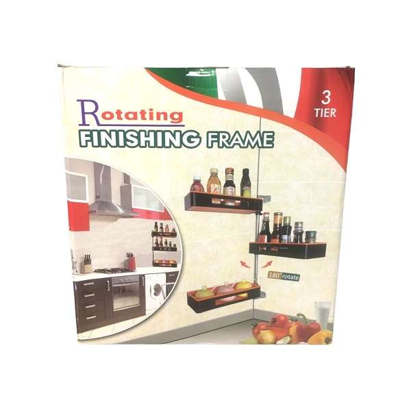 XF0879 Three Tier 180° Rotating Rack/Shelf