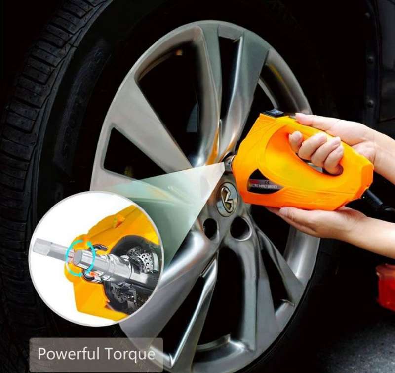 XUFU JG20375068  2 Ton Electric Car Jack And Wrench Tool Set