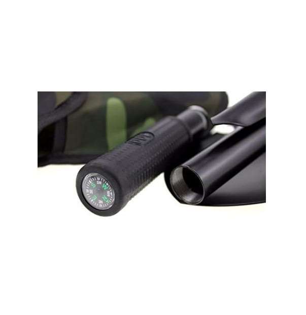 Military Folding Shovel and Pick with Carrying Pouch